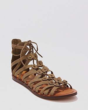 Dolce Vita Flat Gladiator Sandals - Fray