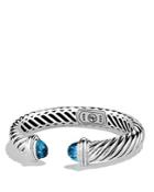 David Yurman Waverly Bracelet With Blue Topaz