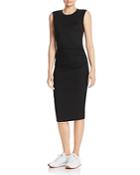 Enza Costa Ruched Jersey Tank Dress
