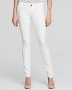 Paige Denim Jeans - Skyline Skinny In Optic White