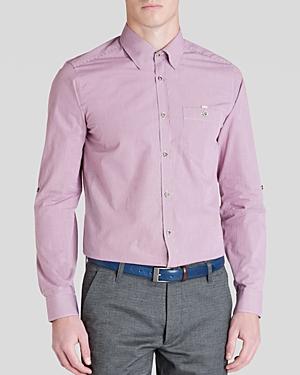 Ted Baker Softone Check Button-down Shirt - Regular Fit