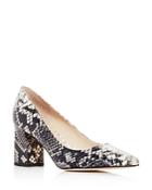 Marc Fisher Ltd. Women's Zala Pointed-toe Block-heel Pumps