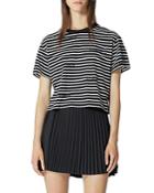 The Kooples Striped Cotton Tee