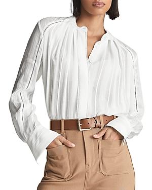Reiss Danni Shadow Striped Blouse