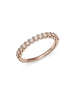 Bloomingdale's Diamond Stacking Band In 14k Rose Gold, 0.50 Ct. T.w. - 100% Exclusive