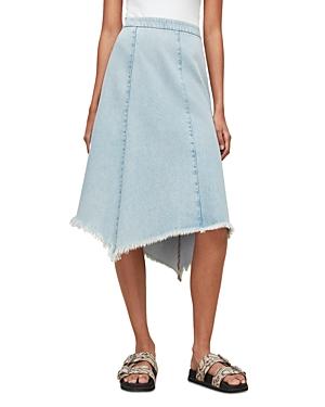 Allsaints Katie Denim Midi Skirt