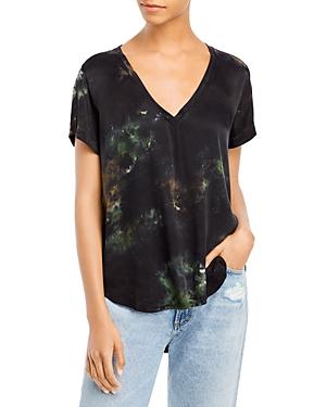 Bella Dahl Printed V-neck Top