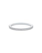 De Beers Forevermark Micaela's Simply Pave Diamond Wedding Band In Platinum, 0.15 Ct. T.w.