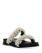 Alexandre Birman Women's Constanza Faux Pearl Sandals