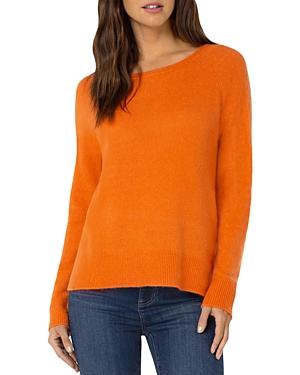 Liverpool Los Angeles Slit Hem Sweater