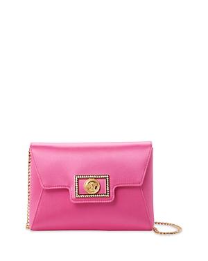 Versace Medusa Embellished Convertible Clutch