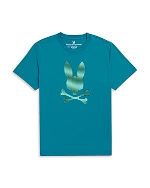 Psycho Bunny Ian Pima Cotton Logo Graphic Tee