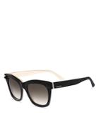 Valentino Wayfarer Tonal Stud Sunglasses, 53mm