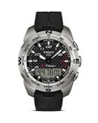 Tissot T-touch Expert Men's Black Gts Titanium Watch, 43mm