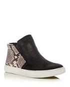 Kenneth Cole Kalvin Snake-embossed High Top Sneakers