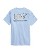 Vineyard Vines Palm Fan Whale Fill Pocket Tee