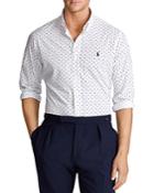 Polo Ralph Lauren Cotton Dot-print Slim Fit Poplin Shirt