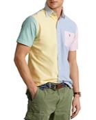 Polo Ralph Lauren Classic Fit Oxford Fun Color Block Short Sleeve Shirt