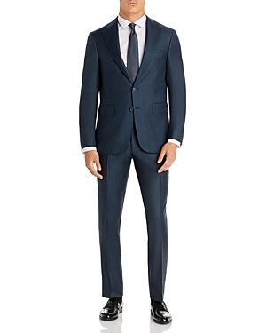 Canali Capri Tonal Check Slim Fit Suit