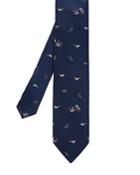 Ted Baker Junapa Bird Motif Silk Classic Tie