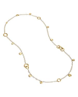 Marco Bicego 18k Yellow Gold Jaipur Long Charm Statement Necklace, 29.5