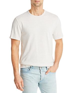 Vince Plaited Crewneck Tee