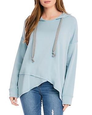 Karen Kane Asymmetric Hem Hoodie