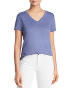 Three Dots Colette Jersey V-neck Tee
