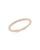 Bloomingdale's Diamond Stacking Band In 14k Rose Gold, 0.20 Ct. T.w. - 100% Exclusive