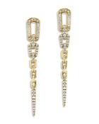 Bloomingdale's Diamond Geometric Drop Earrings In 14k Yellow Gold, 0.60 Ct. T.w. - 100% Exclusive
