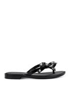 Melissa Women's Flip Slim Ii Studded Bow Scented Thong Sandals