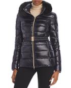 Herno Claudia Faux Fur Collar Down Coat