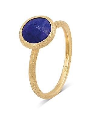 Marco Bicego 18k Yellow Gold Jaipur Color Lapis Lazuli Stackable Ring