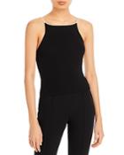 Musier Halter Top With Pearl Details