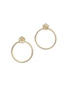 Roberto Coin 18k Yellow Gold Mother-of-pearl Daisy Earrings