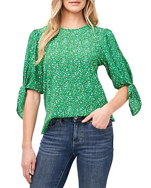 Cece Harmony Blossom Puff Sleeve Top