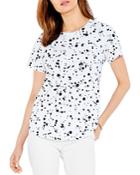 Nzt Splatter Print Tee