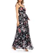 Dress The Population Hollie Floral Gown
