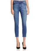 Parker Smith Bombshell Cropped Skinny Jeans In Dawn