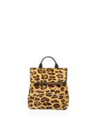 Whistles Verity Leopard Print Mini Calf Hair Backpack