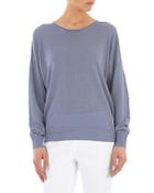 Peserico Long-sleeve Linen Sweater