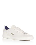 Lacoste Men's Lerond Perforated Leather Lace-up Sneakers