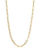 Zoe Lev 14k Yellow Gold Paper Clip Chain Necklace, 18