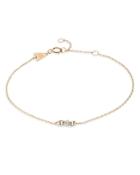 Adina Reyter 14k Yellow Gold Mini Beads Diamond Bead Chain Bracelet