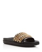 Kendall And Kylie Shiloh Chain Slide Sandals