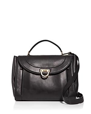 Salvatore Ferragamo Sofia Rainbow Leather Saddle Bag (50% Off) Comparable Value $2,400