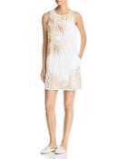 Tommy Bahama Lanailette Palm-embroidered Dress