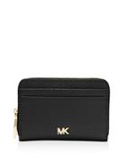 Michael Michael Kors Money Pieces Zip Around Leather Coin & Card Case