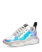 Moschino Women's Marbled Low Top Sneakers
