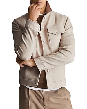 Reiss Jenner Solid Blouson Jacket